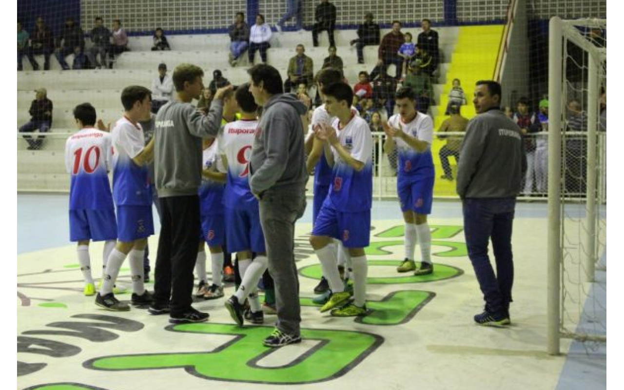 Ituporanga perde a primeira no Estadual de Futsal Sub-15