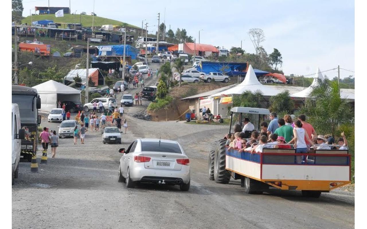 Já estão sendo comercializados os terrenos para o camping da Doce Festa em Vidal Ramos