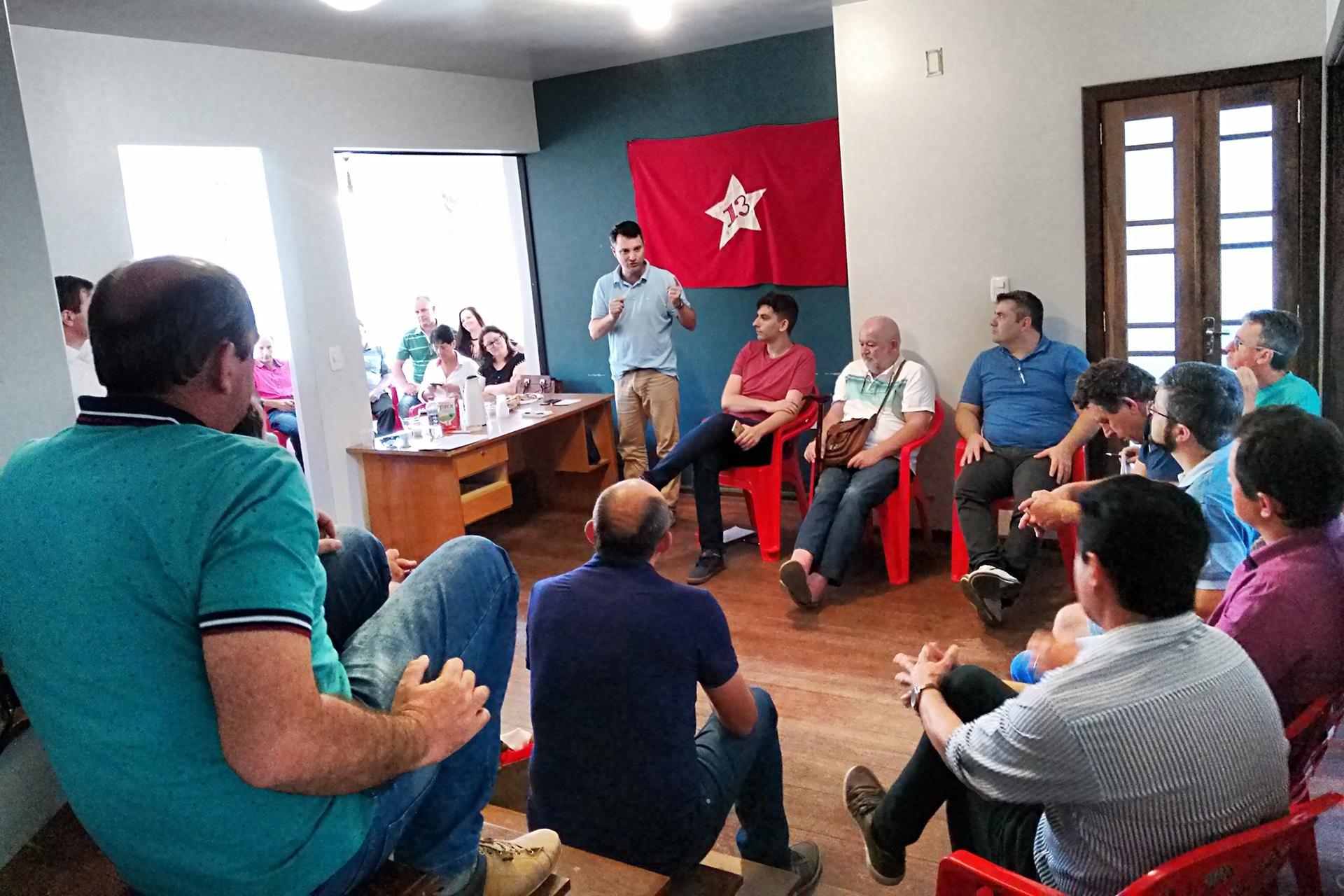 Jean de Liz é candidato a deputado estadual	