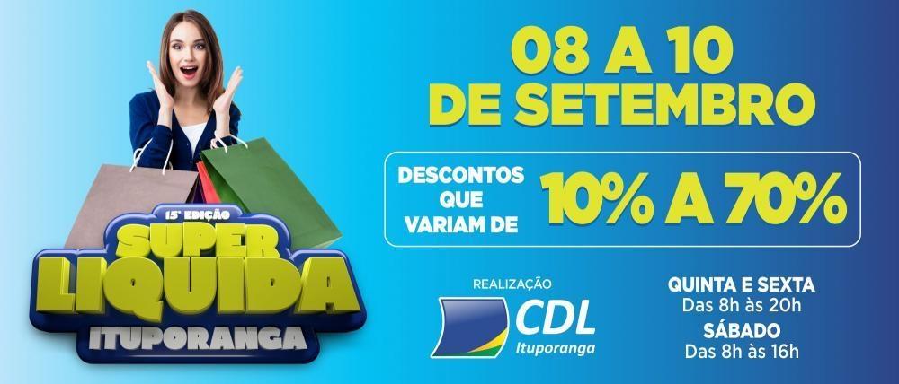 Liquida Ituporanga será realizado este mês