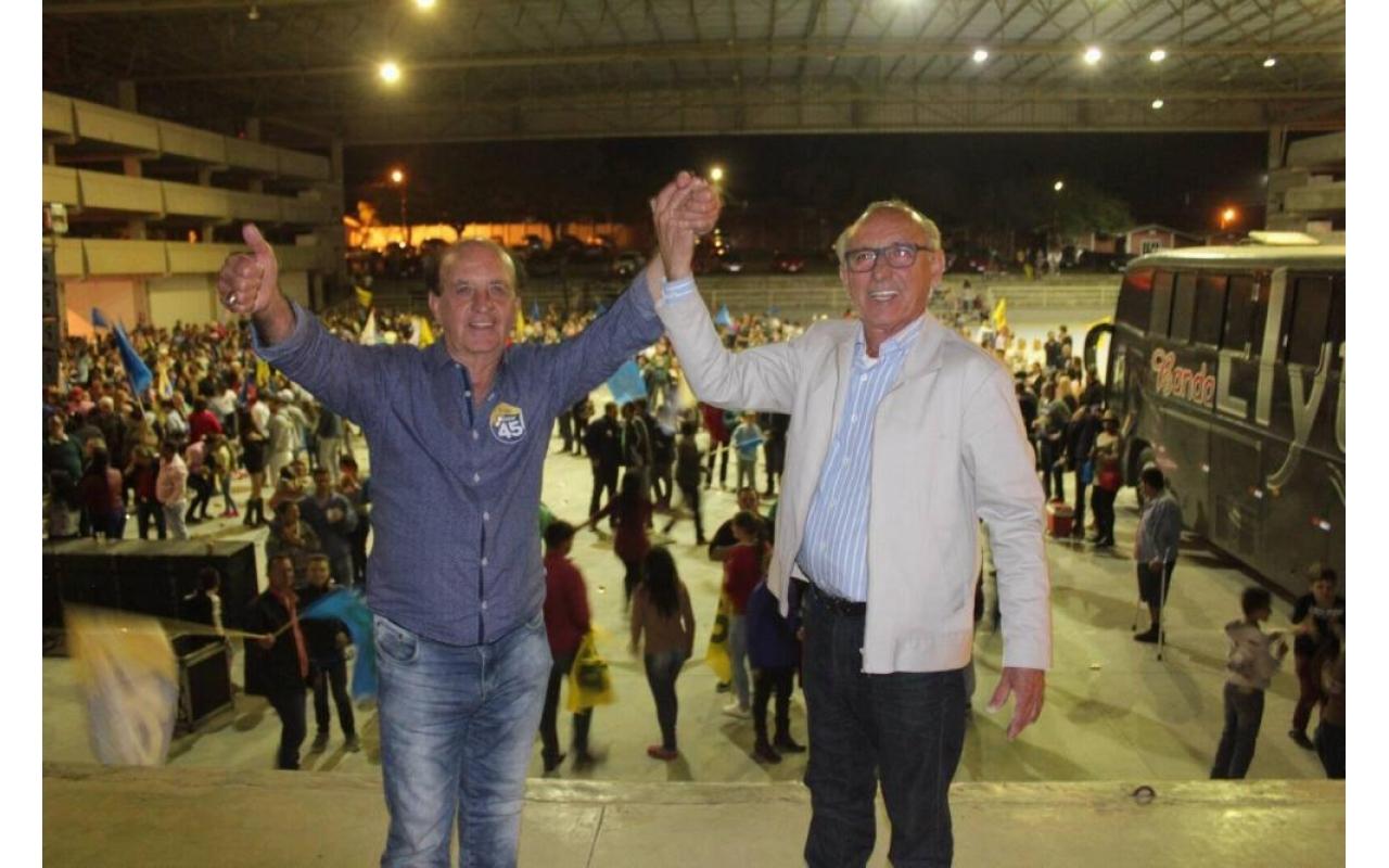 Lorinho e Gervásio são eleitos em Ituporanga com 51,51% dos votos válidos