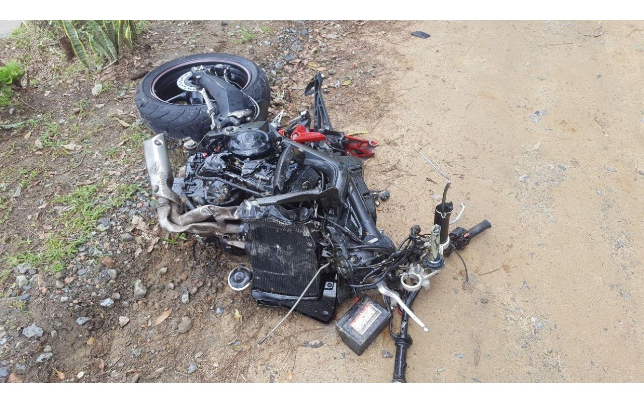 Motociclista morre em acidente na BR-470 em Rio do Sul