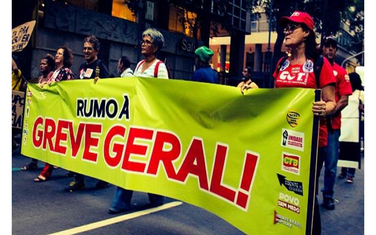 Movimentos sindicais do Alto Vale participam nesta sexta da greve geral contra as reformas trabalhistas e da previdência social
