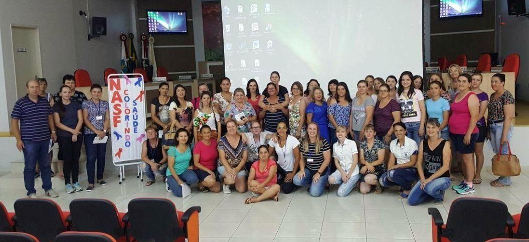 NASF de Ituporanga lança projeto Colorindo Saúde que promove capacitações