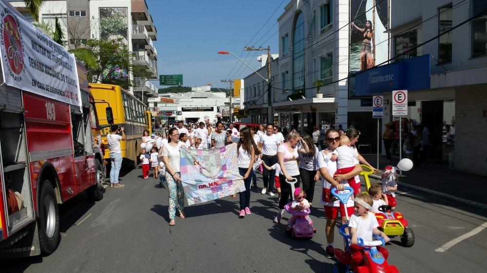 No Dia Mundial da Paz caminhada marca a data em Ituporanga