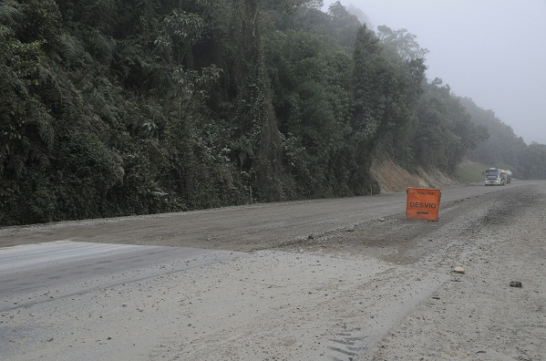 Obras da SC-110 entre Ituporanga e Imbuia devem ser concluídas em dezembro