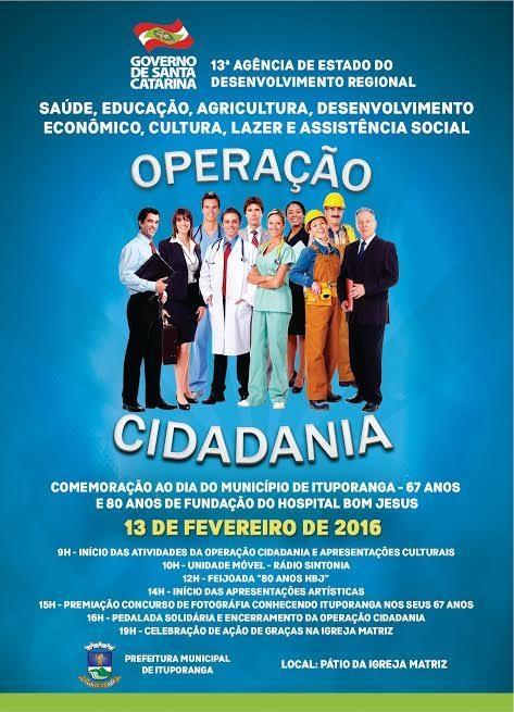 Operação Cidadania integra programação dos 80 anos do Hospital Bom Jesus 