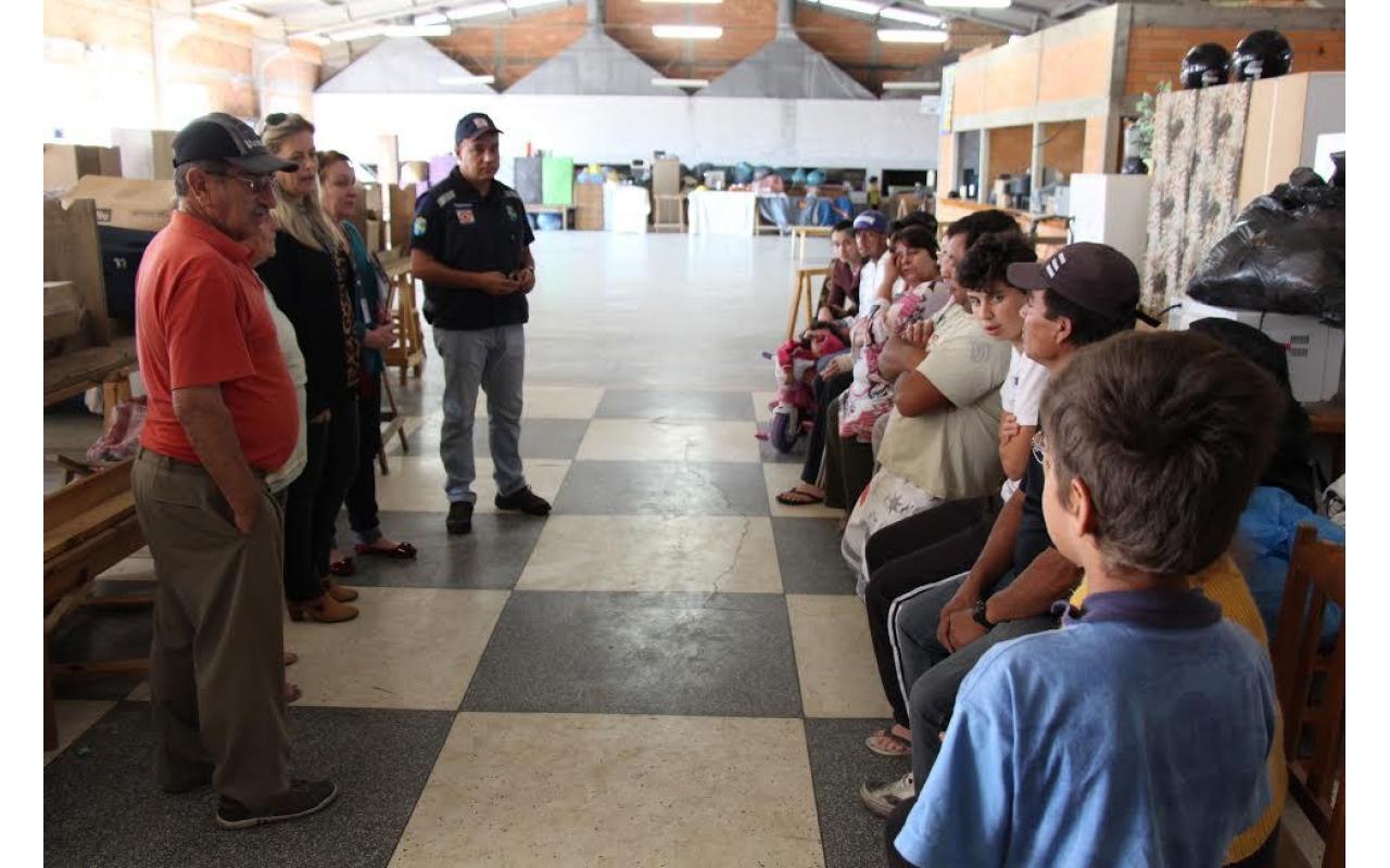 Pessoas abrigadas podem voltar para suas casas em Rio do Sul 
