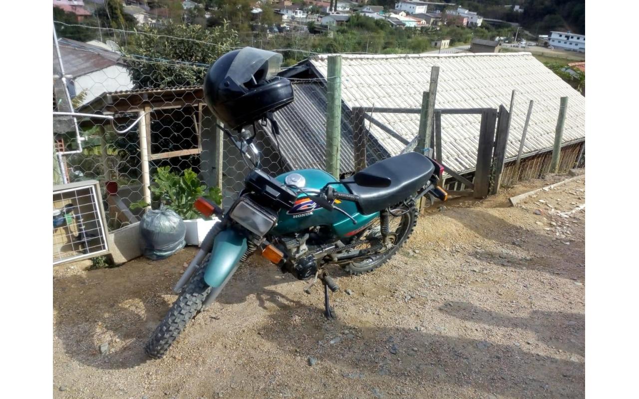 PM de Alfredo Wagner recupera moto roubada