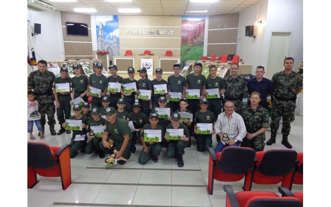 Policia Militar Ambiental forma 5ª turma de Protetores Ambientais em Ituporanga