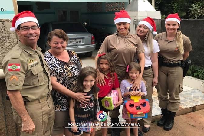 Polícia Militar realiza mais uma edição do Natal Solidário em Rio do Sul 