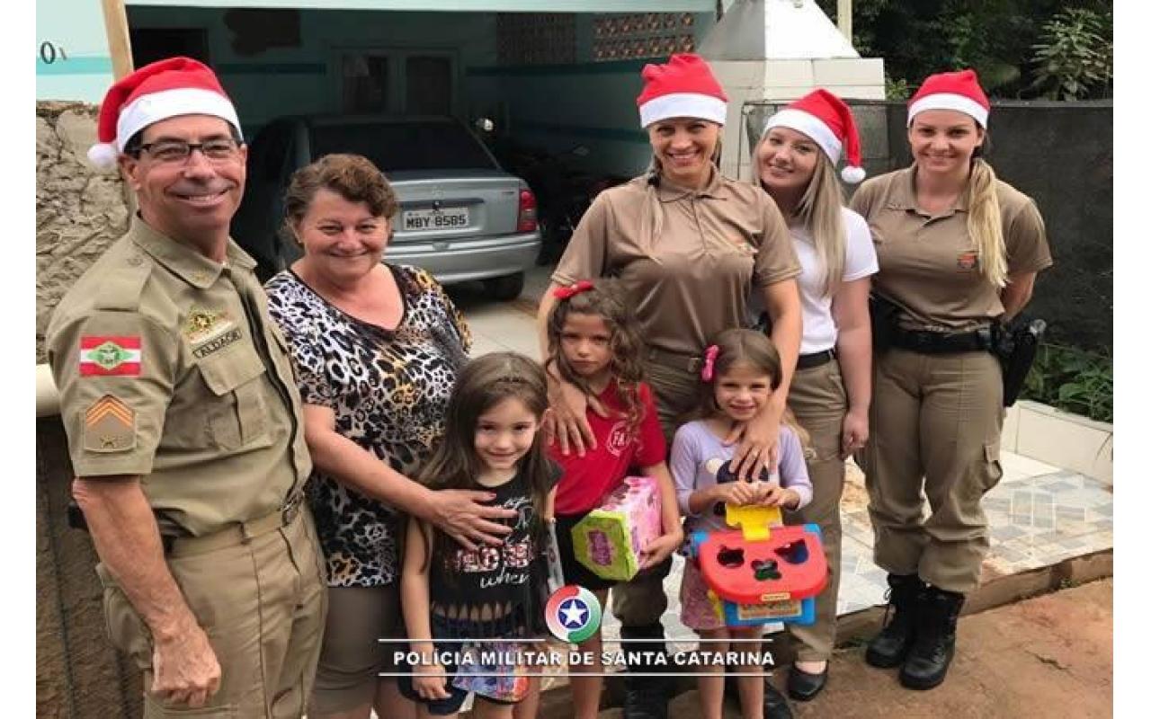 Polícia Militar realiza mais uma edição do Natal Solidário em Rio do Sul 