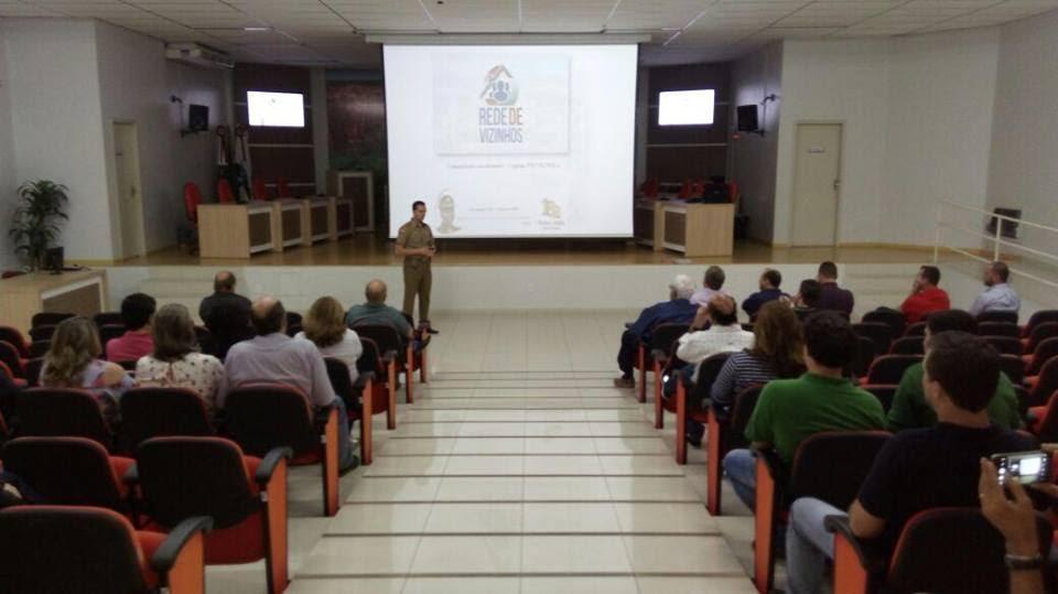 Polícia Militar trabalha na expansão da Rede de Vizinhos em Ituporanga