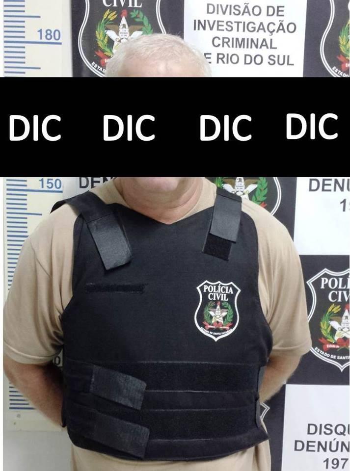 Polícia prende homem acusado de estupro em Rio do Sul