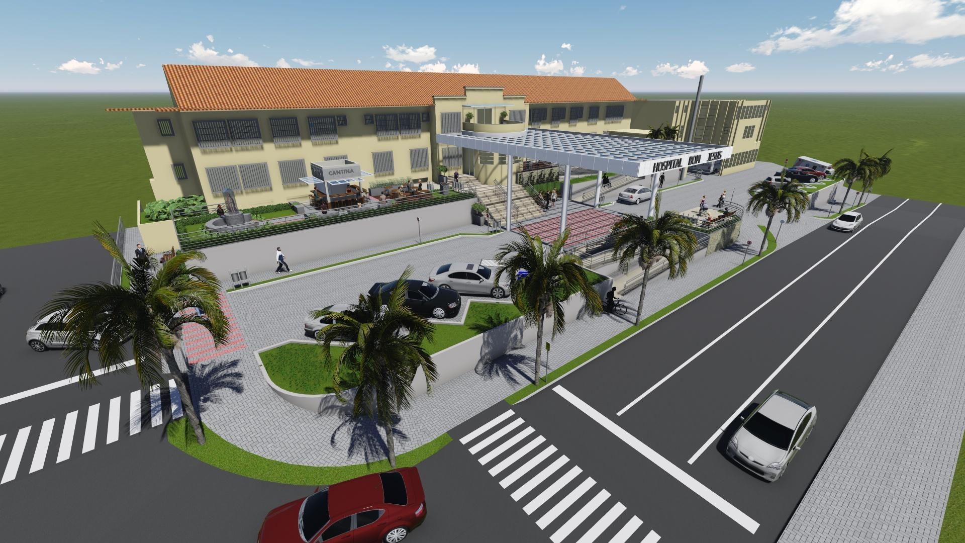Praça do Hospital Bom Jesus será revitalizada em 2018