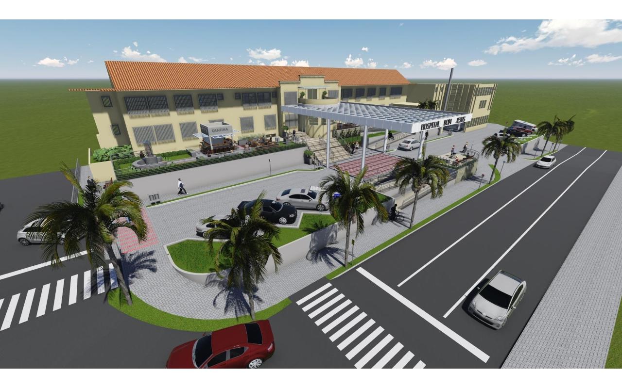 Praça do Hospital Bom Jesus será revitalizada em 2018