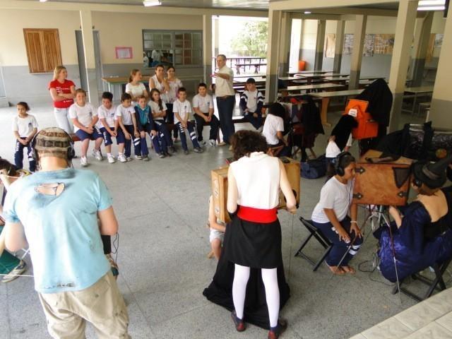 Projeto Baú de Histórias foi realizado nessa semana em Vidal Ramos