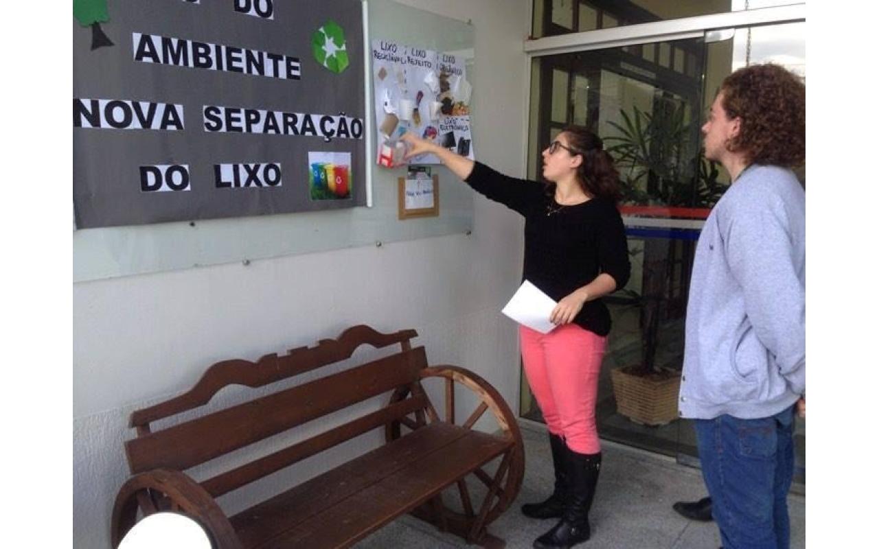 Projeto Educação Ambiental na Rua inicia em Vidal Ramos 