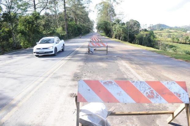 Recuperação na BR-470 segue lenta no Alto Vale