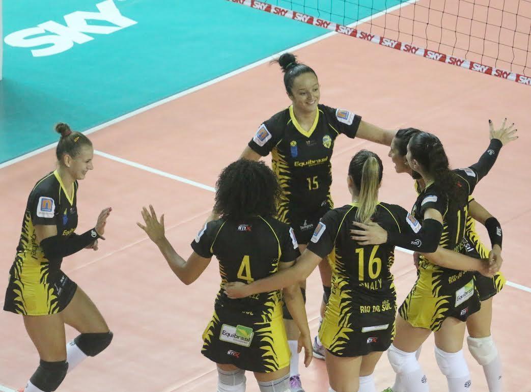 Superliga: Rio do Sul é derrotado em Bauru e tem último jogo em casa na próxima rodada