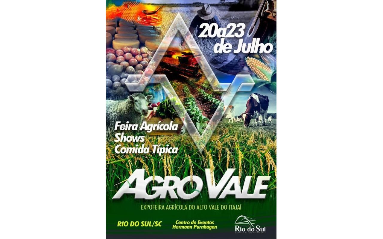 Rio do Sul lança festa regional agrícola, Agro Vale 