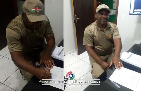 Sargento da PM de Vidal Ramos assina reserva remunerada