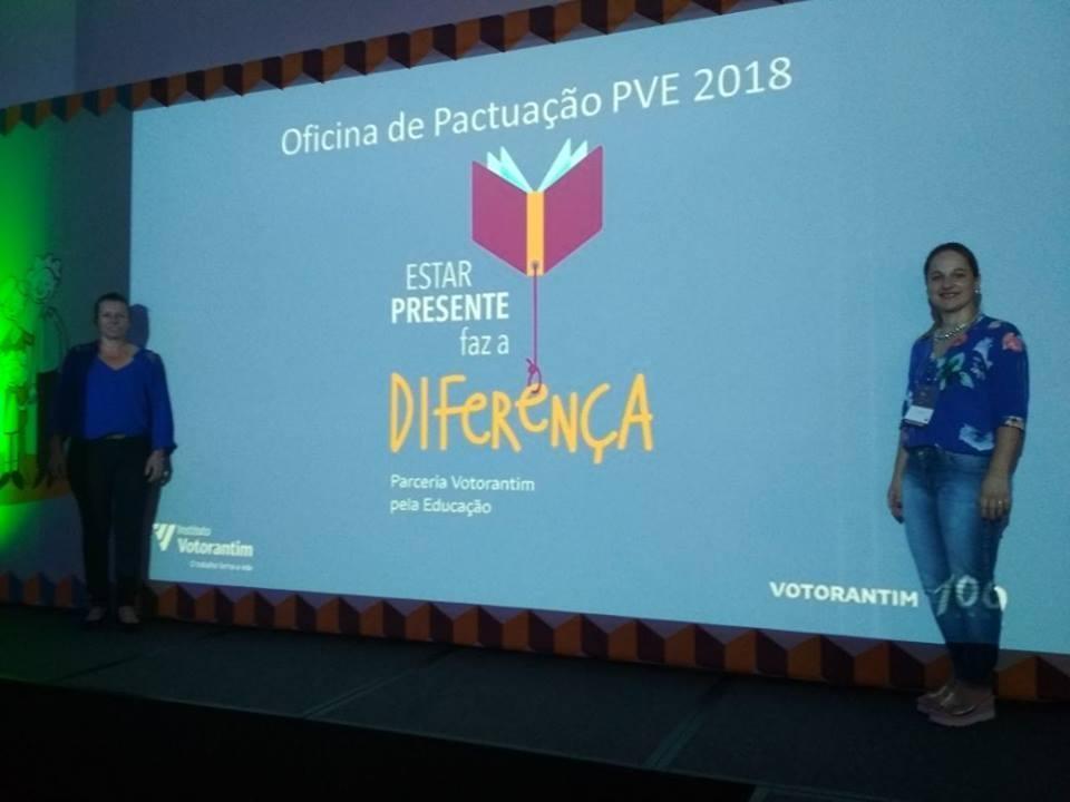 Secretaria de Educação de Vidal Ramos participa do Programa Parceria Votorantim pela Educação