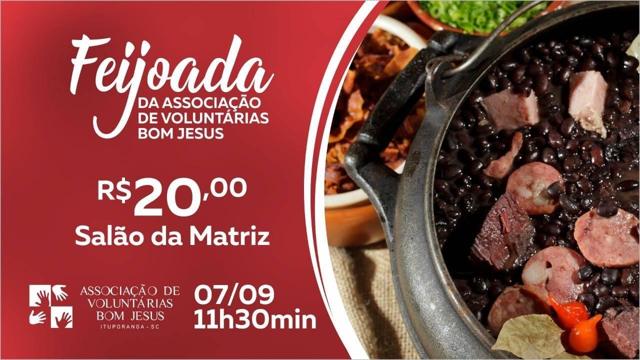 Segunda Feijoada Solidária será realizada no dia da Independência em Ituporanga 