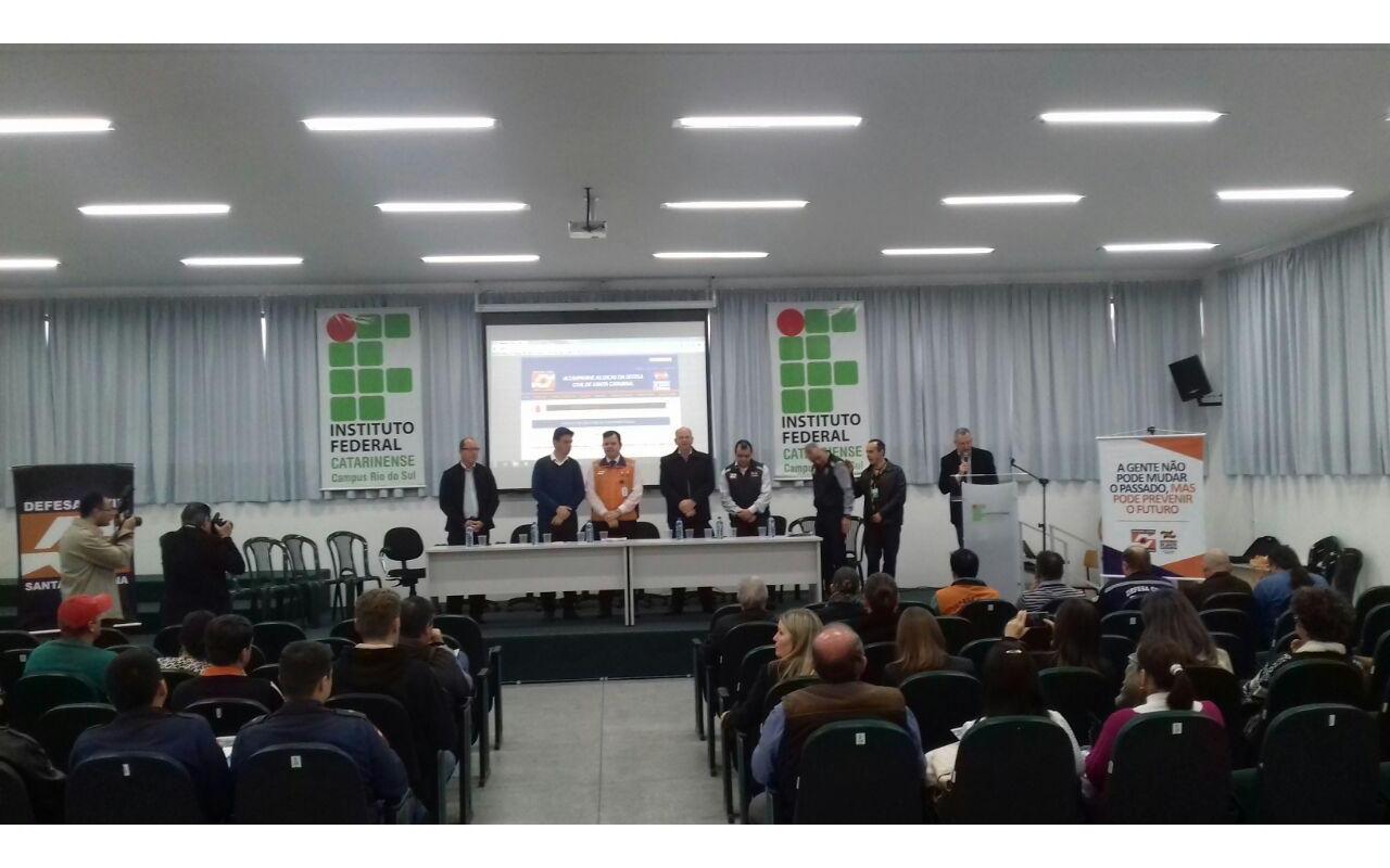 Seminário Regional da Defesa Civil é realizado em Rio do Sul  