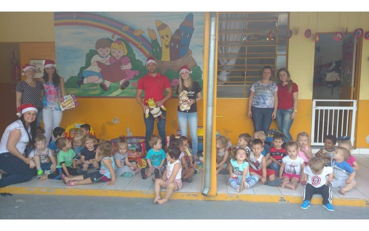 Seven Academia realiza campanha de arrecadação de brinquedos para creche de Ituporanga