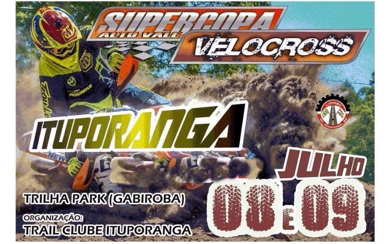 Supercopa Alto Vale de Velocross será neste final de semana e Ituporanga  
