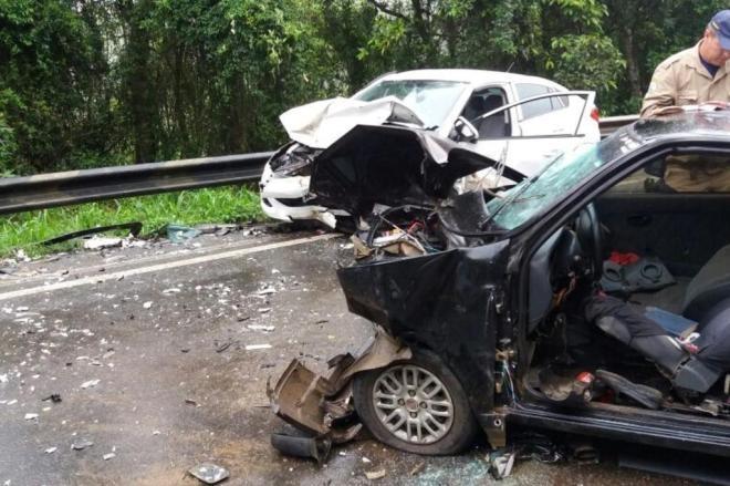 Três pessoas morrem em dois acidentes na BR-470 em Pouso Redondo 