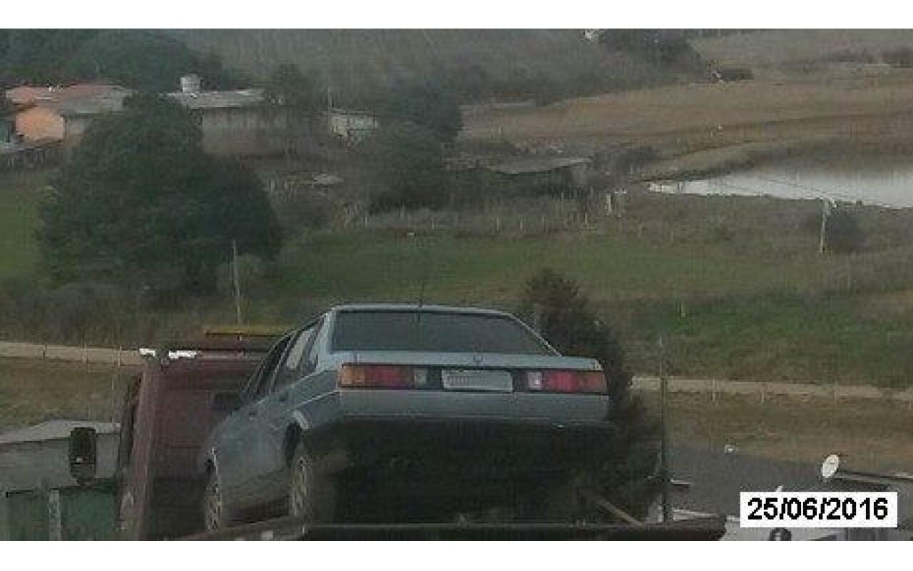 Veículo furtado em Ituporanga é encontrado em Fraiburgo 