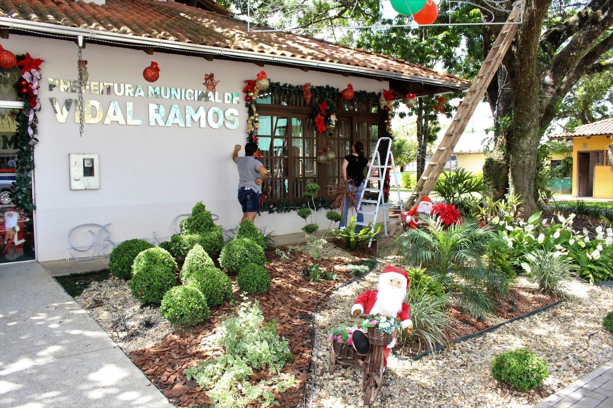 Vidal Ramos prepara para este sábado a abertura do Natal