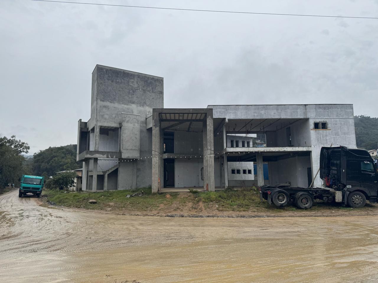Nova sede da Prefeitura de Alfredo Wagner entra na fase final de obras
