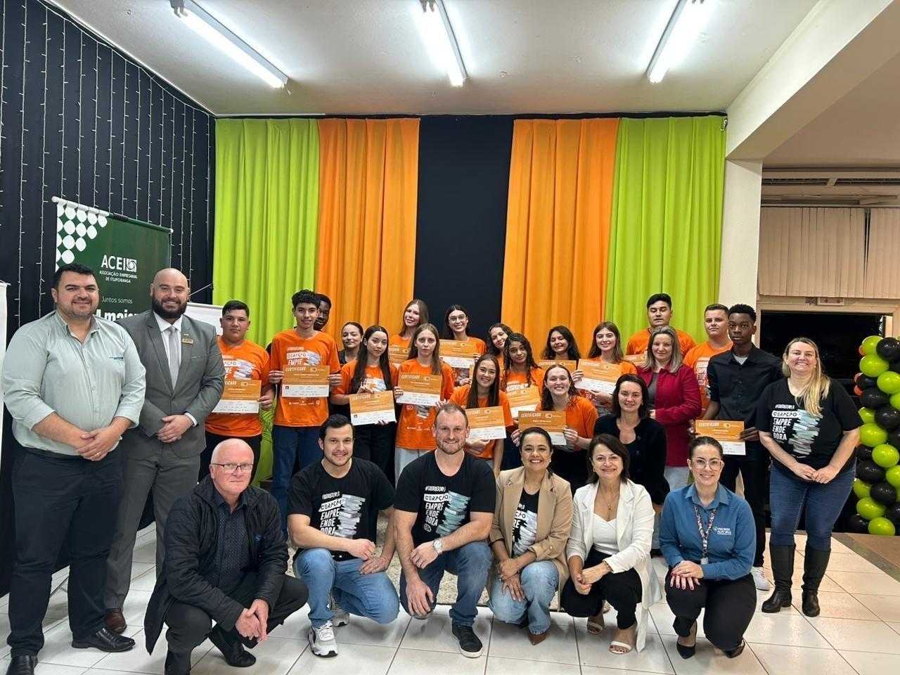 Nova turma se forma pelo Programa Geração Empreendedora em Ituporanga