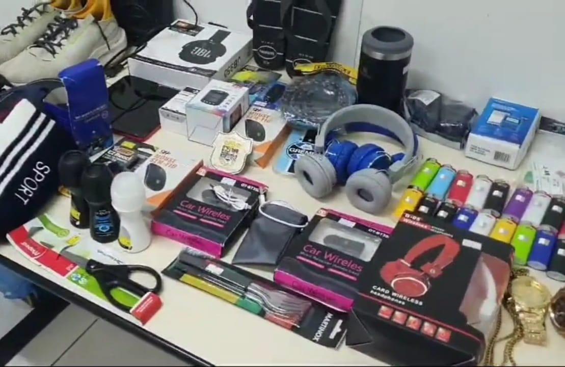 Objetos furtados em comércio no Alto Vale são recuperados pela polícia