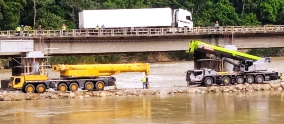 Obra pode causar interrupções parciais ou totais no trânsito ao longo do dia na BR-470