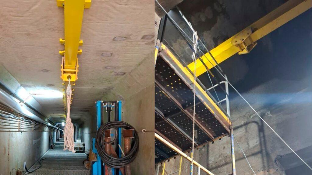 Obras de manutenção avançam na Barragem Sul em Ituporanga