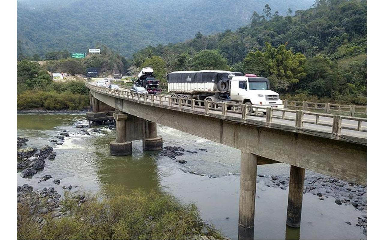 Obras em ponte entre Ibirama e Apiúna deverão ficar para 2019