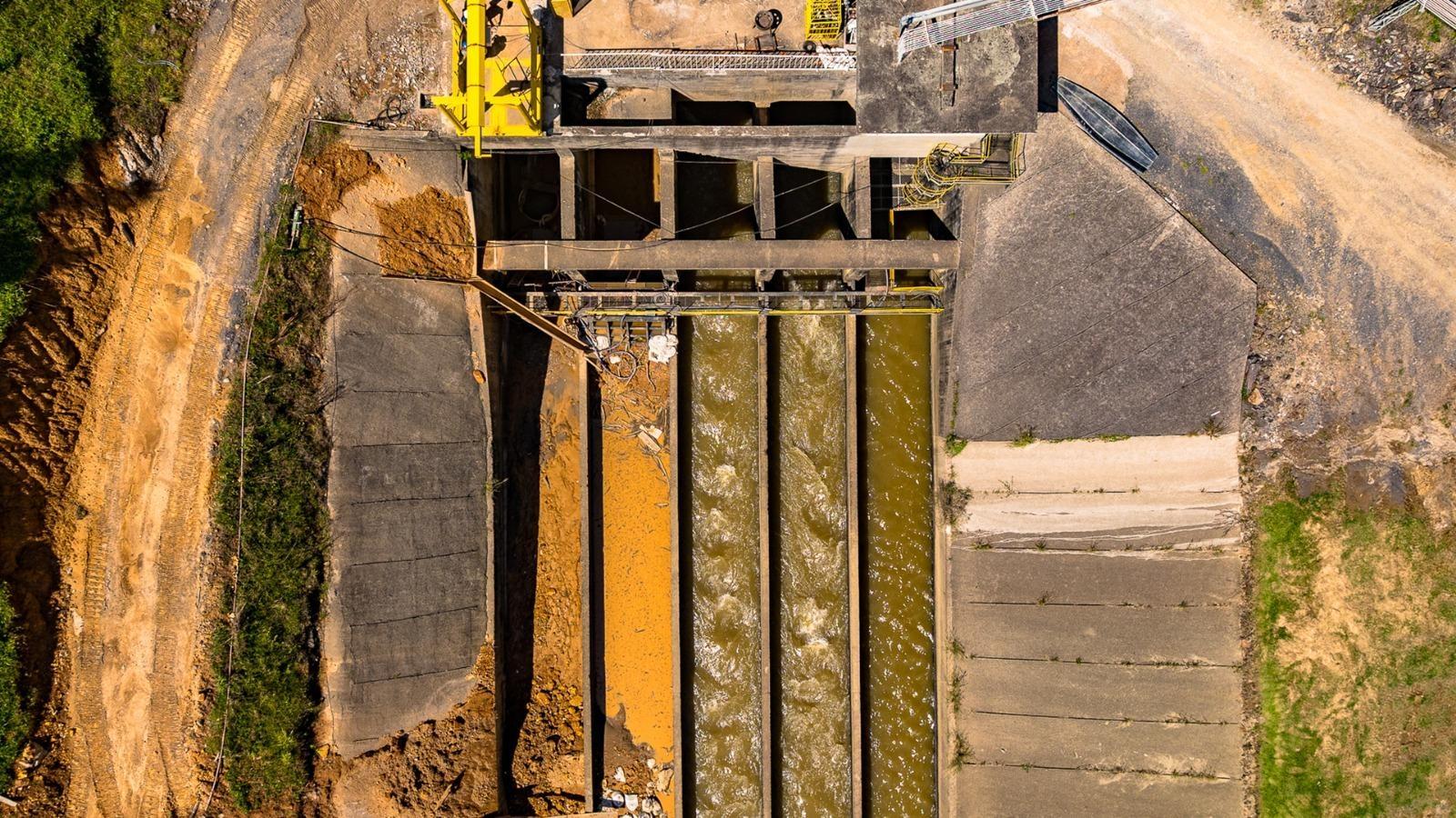Obras na Barragem Sul em Ituporanga já ultrapassam 50%