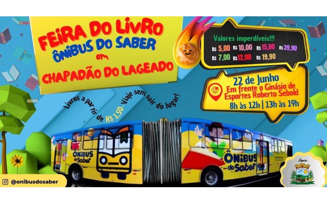 Ônibus do Saber está hoje (21) em Imbuia e na quinta-feira (22) estará em Chapadão do Lageado