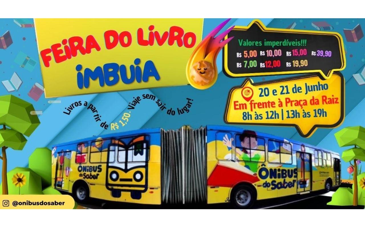Ônibus do Saber, maior livraria itinerante do Brasil está em Imbuia
