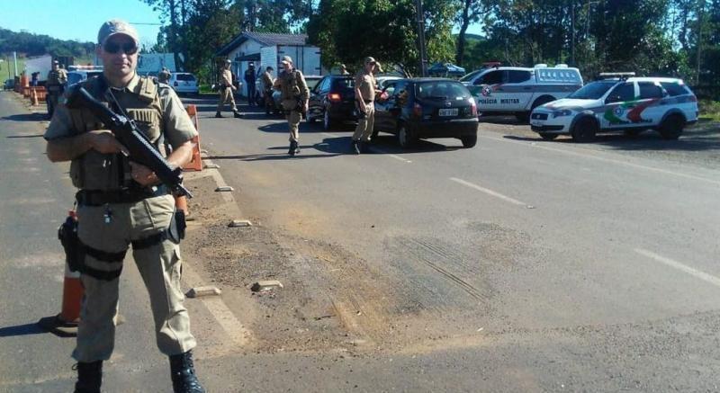 Operação nas fronteiras de Santa Catarina aborda 14 mil pessoas e prende 32