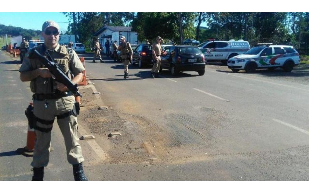 Operação nas fronteiras de Santa Catarina aborda 14 mil pessoas e prende 32