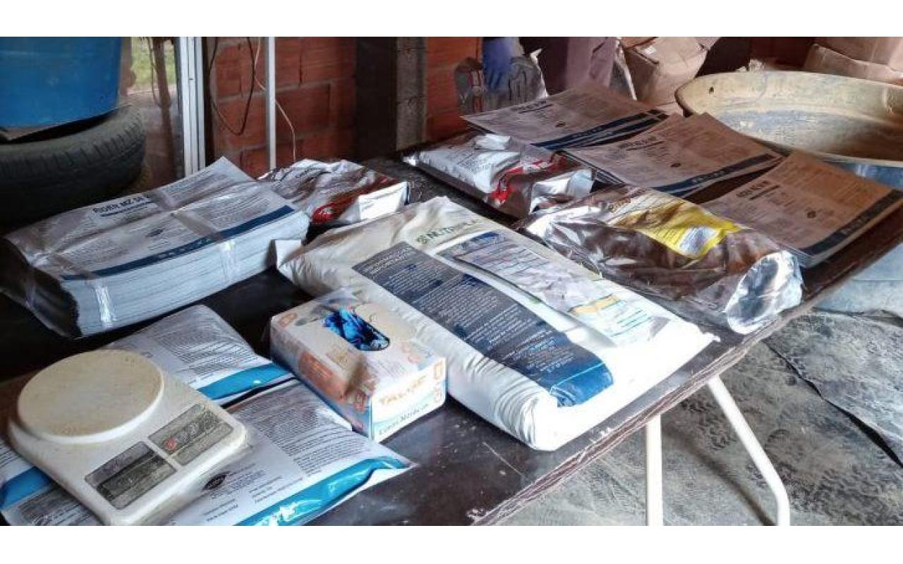 Operação para investigar contrabando de agrotóxicos descobre fábrica de falsificação de defensivos no Alto Vale