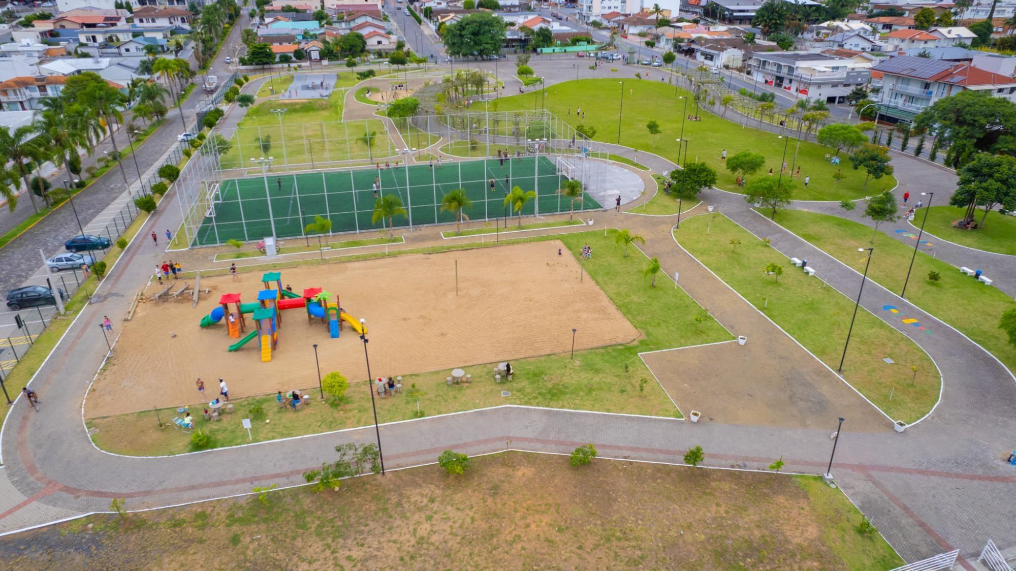 Parque da Cidade em Ituporanga terá novos atrativos de recreação