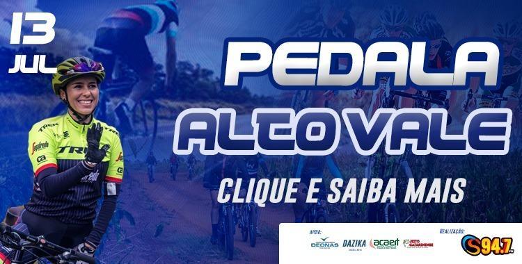 Pedala Alto Vale, dia 13 de Julho 