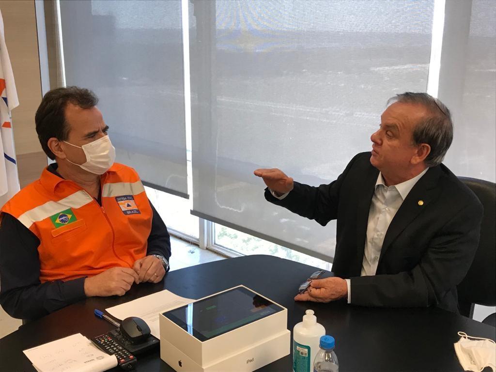 Peninha assegura recursos para conclusão de pontes em Alfredo Wagner