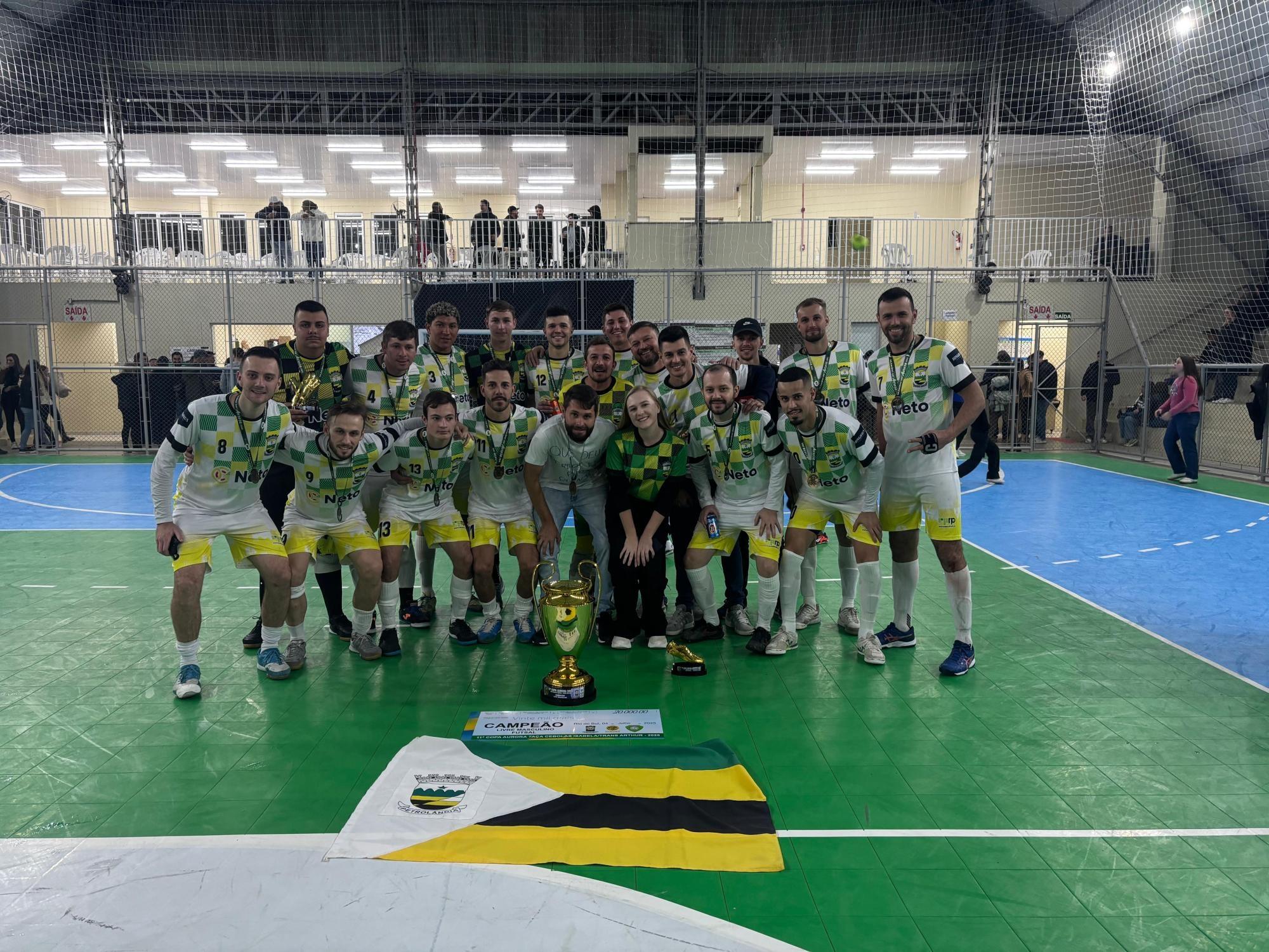 Petrolândia comemora título da Copa Aurora e prefeito celebra modalidades esportivas em atividade